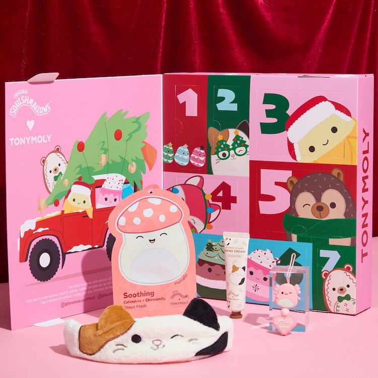 Squishmallows x TONYMOLY Skincare Advent Calendar 2025