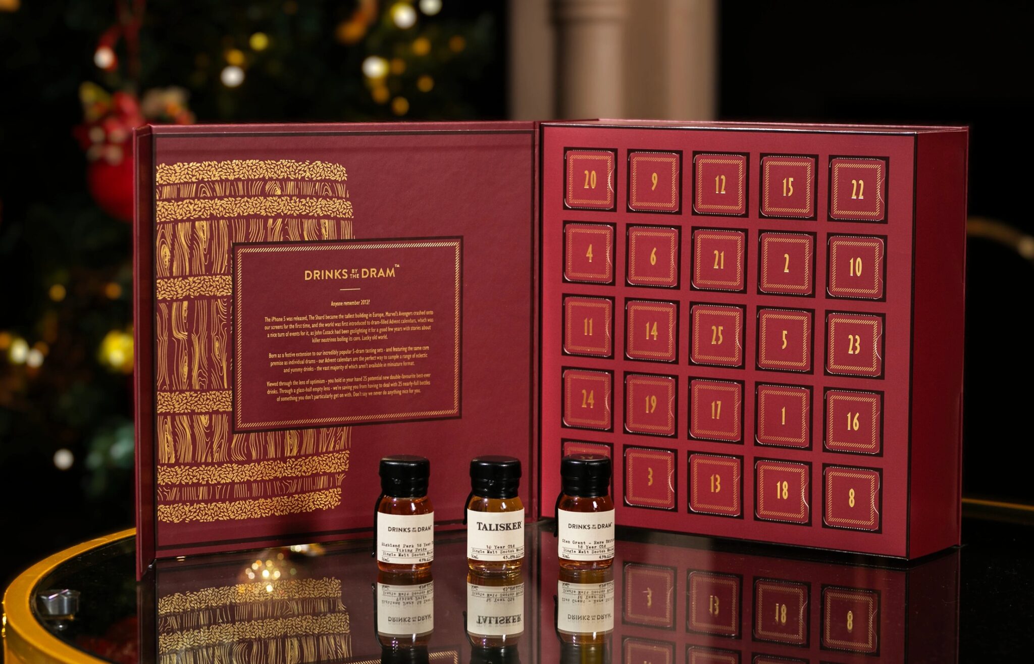 Drinks By The Dram The Whiskey Advent Calendar