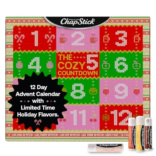 ChapStick 12 Days Lip Balm Advent Calendar