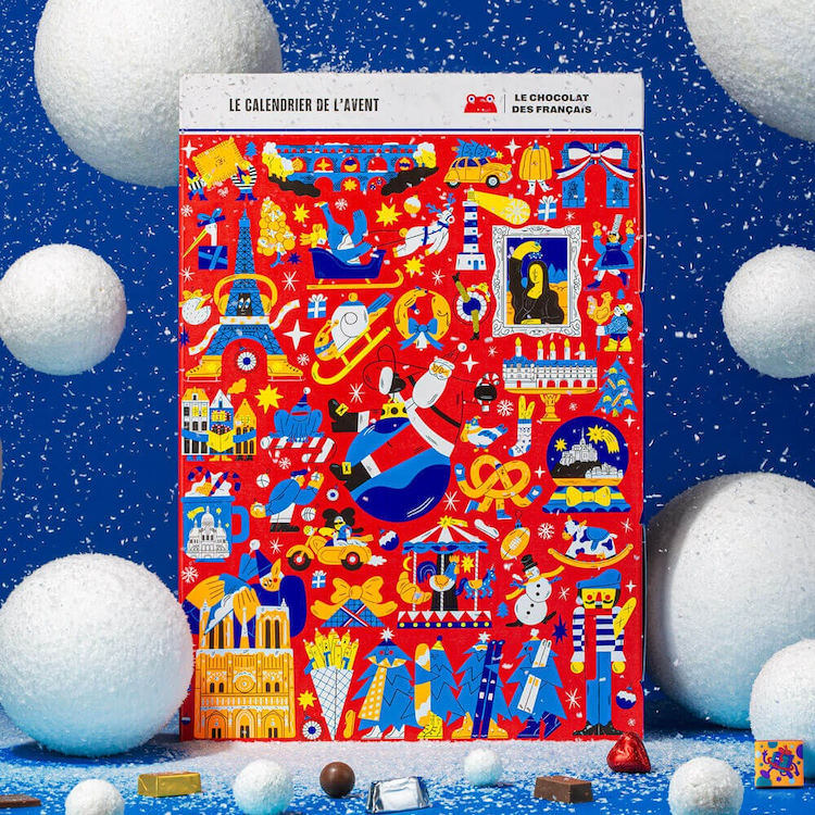 Le Chocolates Des Français Frenchy Chocolate Advent Calendar 2025