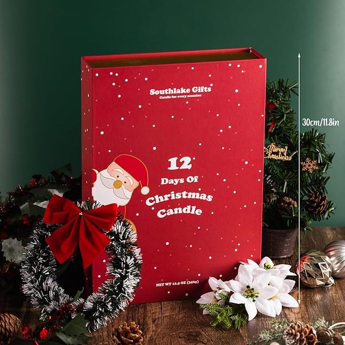 Southlake Gifts Christmas Aromatherapy Scented Candle Advent Calendar