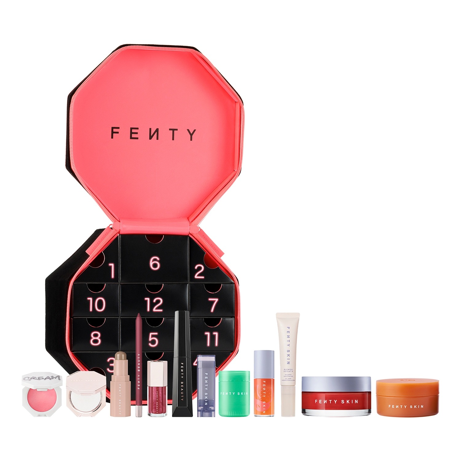 Fenty Beauty 12 Dayz of Fenty Beauty + Fenty Skin Advent Calendar 2025