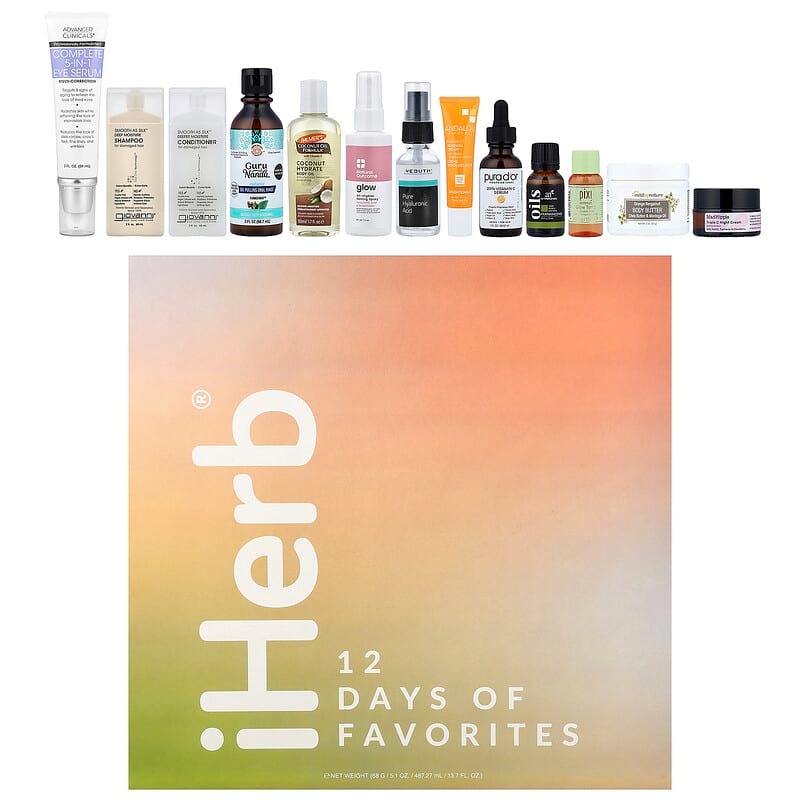 iHerb 12 Days Of Favourites Advent Calendar 2025