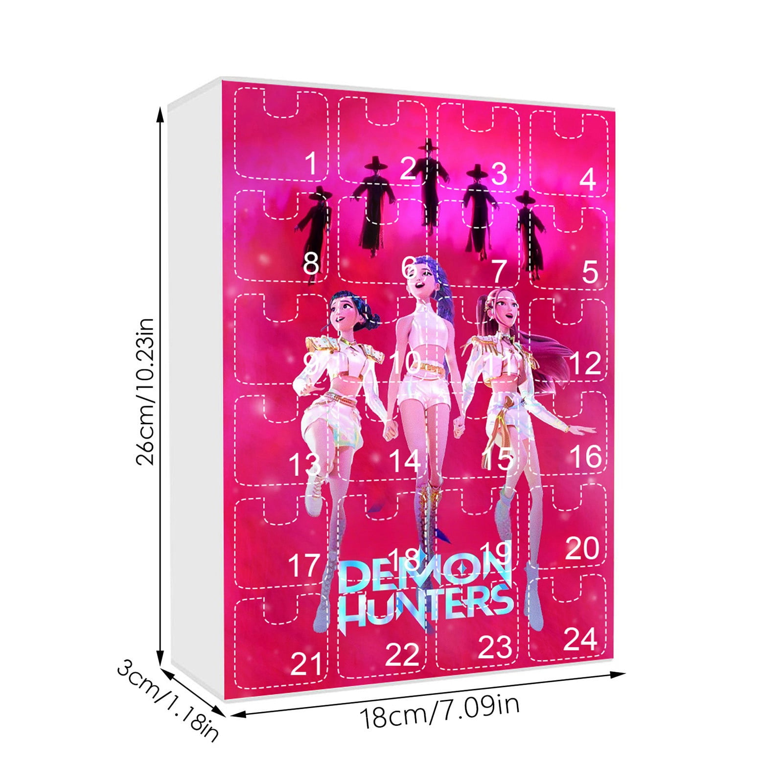 KPop Demon Hunters Keychain Toys Advent Calendar - Image 3