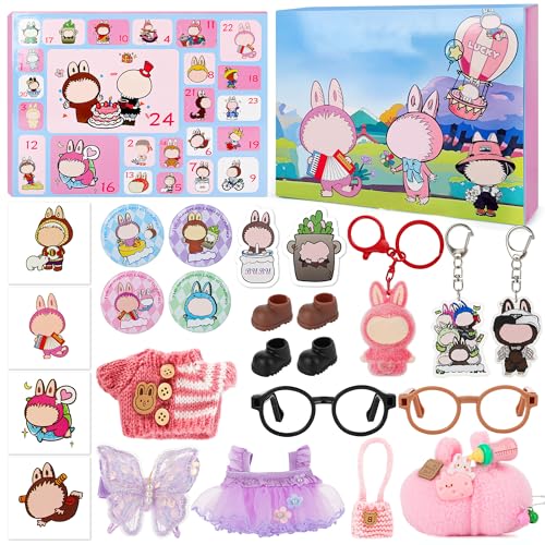 Plush Dolls Clothes Set & Accessories Advent Calendar