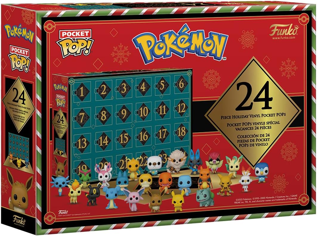 Funko Pocket Pop! Pokémon Holiday Countdown Advent Calendar 2025