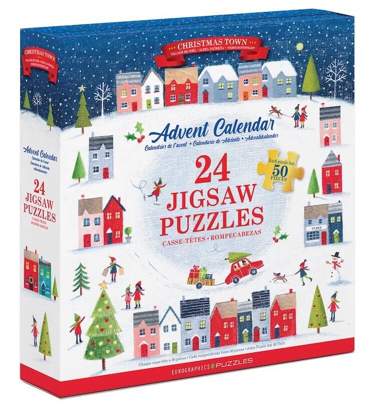 Eurographics Christmas Town Puzzle Advent Calendar