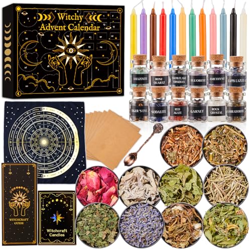 Witchy Halloween Countdown Calendar