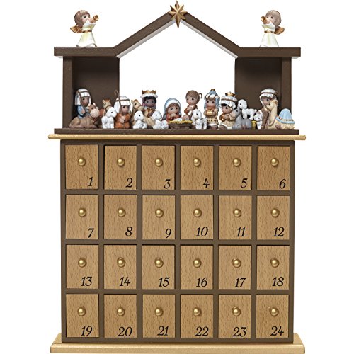 Wooden Figurines & Ornaments Nativity Advent Calendar