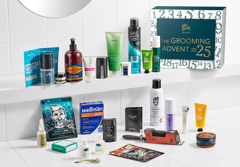 Latest In Beauty 25 Days of Grooming Advent Calendar 2025