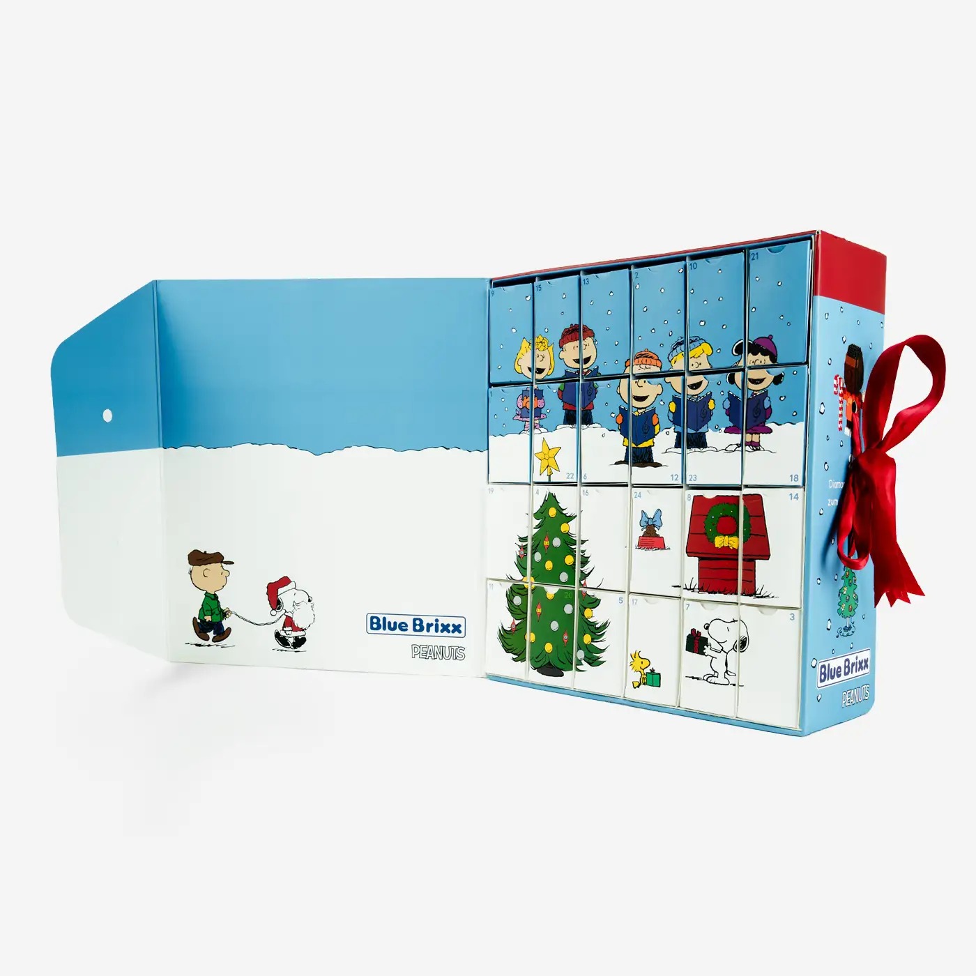 BlueBrixx-Pro Peanuts Diamond Blocks Advent Calendar 2025