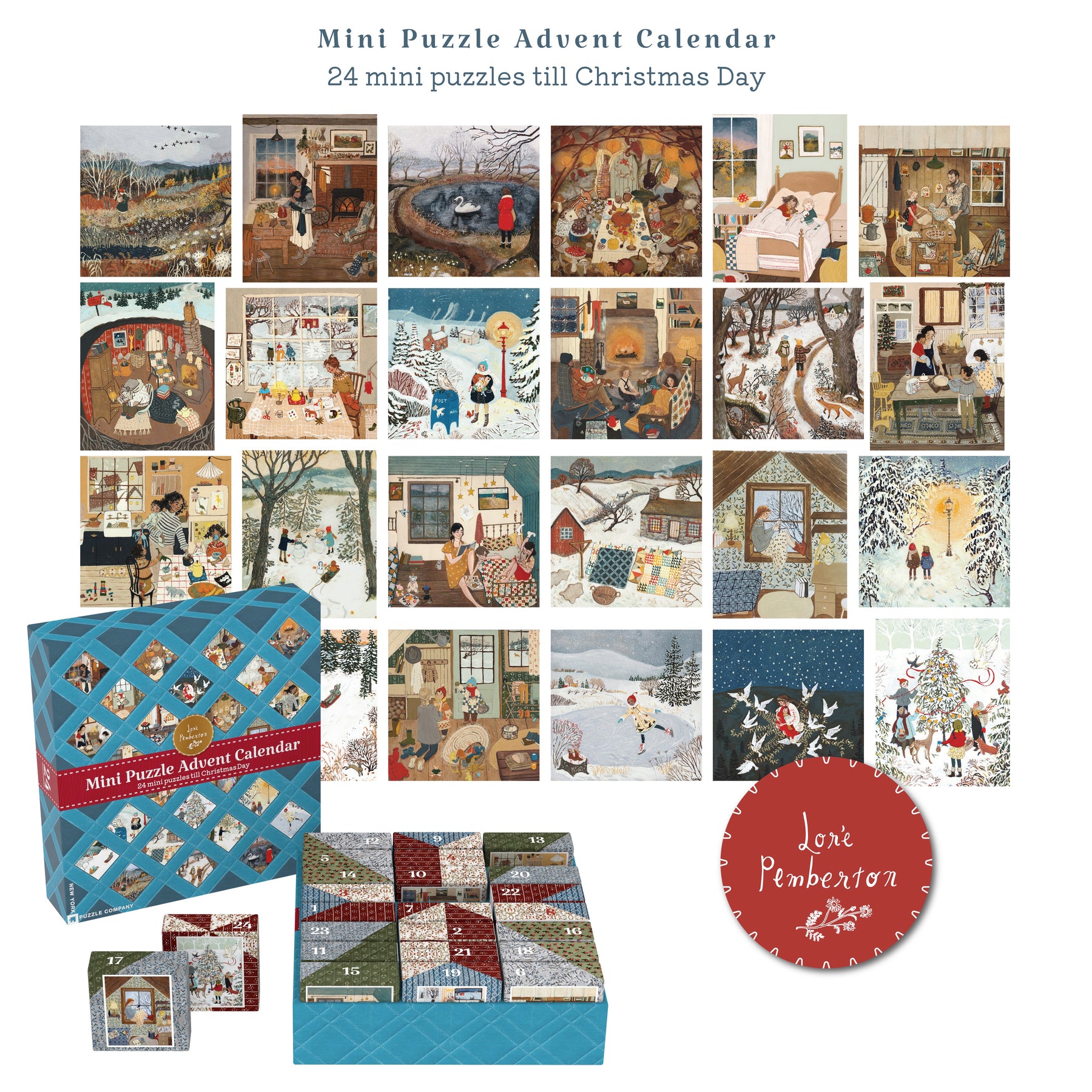 New York Puzzle Company Loré Pemberton Advent Calendar 2026 - Image 3