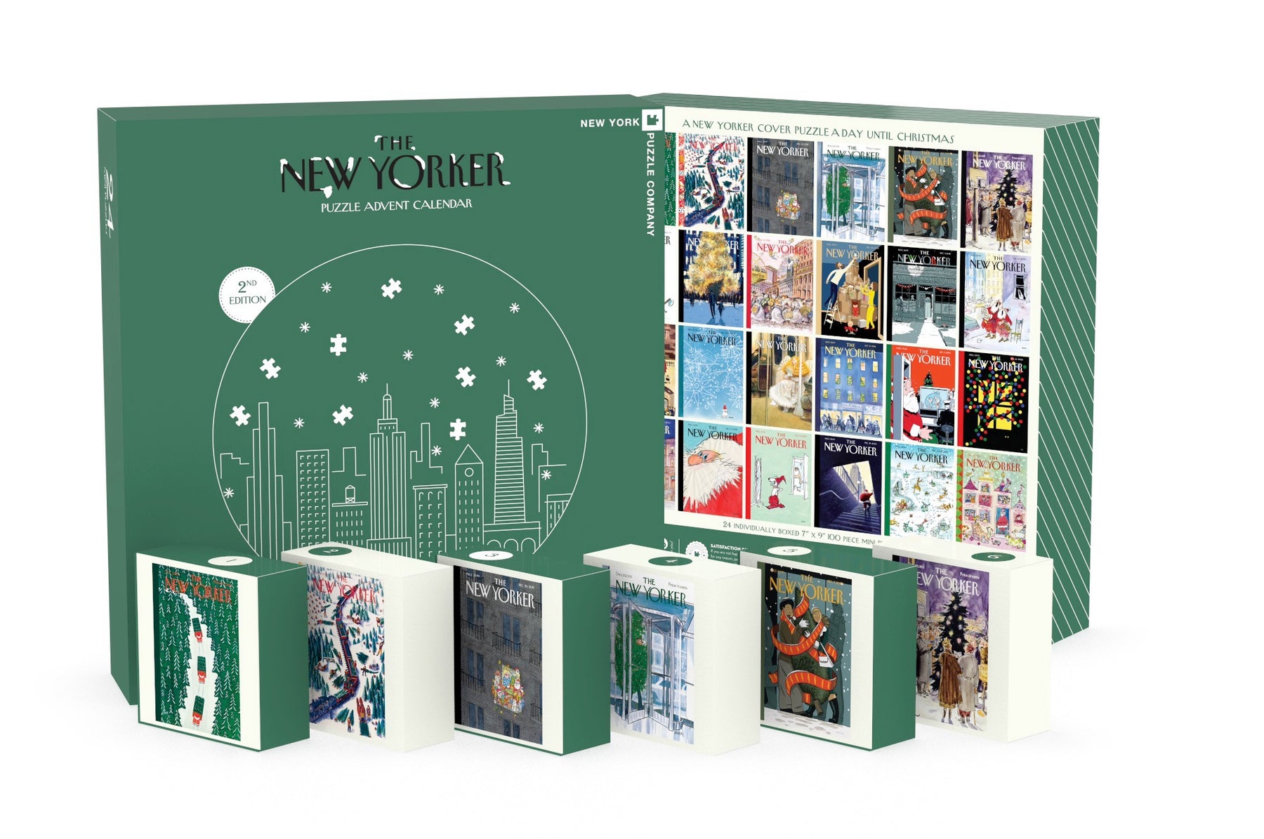 New York Puzzle Company New Yorker Advent Calendar 2nd Edition 2026